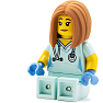 LEGO ICONIC, NURSE 300% LYS M/LED