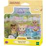 Sylvanian Families børnehavevenner - badebassin trio