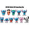 Disney Stitch skumnøglering ca. 6,5 cm – flere varianter – assorteret