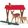 Schleich fodring af skovens dyr 42658