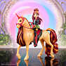 Unicorn academy Valentina & Cinder dukke og hest