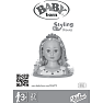 Baby Born Prinsesse stylinghoved