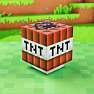 Minecraft TNT lampe - multifarvet