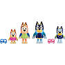 Bluey figurer 4-pak