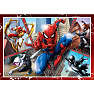 Spiderman puslespil 4i1 - 12, 16, 20 og 24 brikker