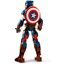 LEGO® Marvel Byg selv-figur af Captain America 76258