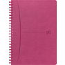Oxford signature A5 notesbog - lyserød
