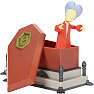 The Simpsons premium figur 13 cm - count burns