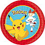 Pokémon paptallerkener Ø: 23 cm 8-pak