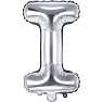 Folieballon "I" 33 cm - flere varianter - assorteret