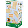 BRIO Startpakke med skinner, 13 dele - 33394