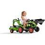 Falk Toys Claas rendegraver med vogn