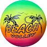Bold i plastik 22 cm - Rainbow Beach