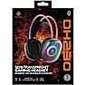 Deltaco RGB gaming headset - semi-transparent
