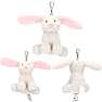 Princess Mimi plysnøglering kanin – flere varianter - assorteret