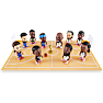 NBA Ballers basketball samlersæt - flere varianter - assorteret