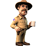 Minix Stranger Things figur 12 cm - Hopper