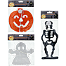 Halloween papir guirlander 3 meter- flere varianter - assorteret