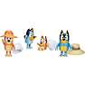 Bluey figurer familie telt-tur 4-pak