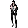 Halloween skelet poncho str. 180