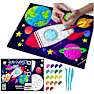 Clay painting 30x40 cm - flere varianter - assorteret