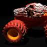 Monster Jam 1:64 mud blasters - assorteret