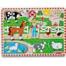 melissa & doug puslespil med lyd -Assorteret