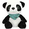Snukis Piet pandabamse 18 cm - sort/hvid