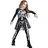 Halloween glam skelet kostume str. 128