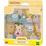 Sylvanian Families vuggestue-venner - walk along duo