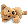 World's Softest Plush bjørn bamse 40 cm
