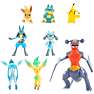 Pokemon figurpakke - 8 stk.