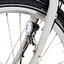 SCO Premium E-Metropolis elcykel 28" 15AH - hvid/grå