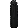 Motiavationsflaske mat sort - 1 liter