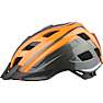 SCO cykelhjelm med lys - orange/sort