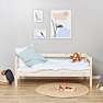 Hoppekids ECO Comfort juniorseng 70x160 cm - naturlig træ