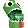 Rainbow friends deluxe head grøn - flere varianter - assorteret