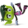 Teen Titans Go Twisty aktionfigurer - flere varianter - assorteret