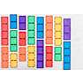 Connetix Ractangle Pack magnetsæt 18 dele - Rainbow