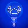 Stitch LED neon pære - blå