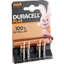 Duracell Plus AAA batterier 4-pak