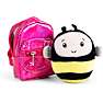 Bamse nøglering 10 cm - flere varianter - assorteret