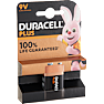 Duracell Plus 9V batterier