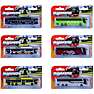 Majorette City MAN bus 13 cm - flere varianter - assorteret