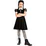Halloween gotisk kjole kostume str. 140
