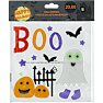 Halloween vindues klistermærker - flere varianter - assorteret