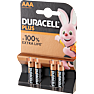 Duracell Plus AAA batterier 4-pak