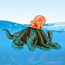 Robo Alive deep sea monster figur og slim – flere varianter - assorteret