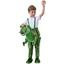 Rid-på-dino kostume str. 128