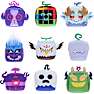 Blox Fruits - 4" Collectible Plush - S3 - flere varianter - assorteret